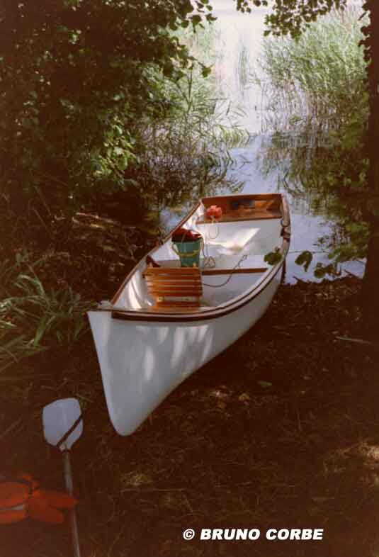 white river dans un sous bois du lac de lacanau