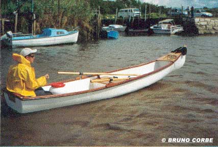 canoe avec charge arrire