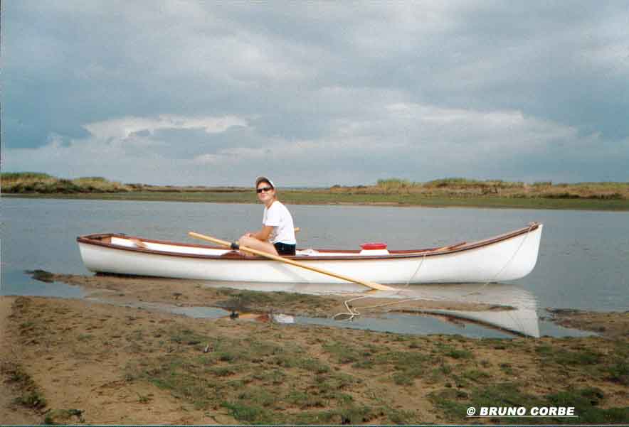 canoe dans le delta de leyre